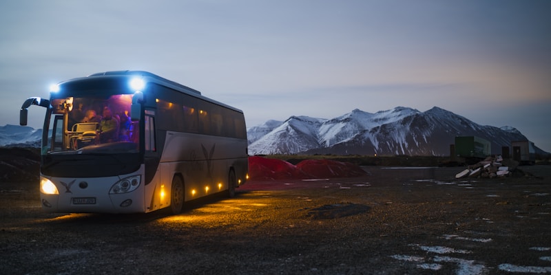 Highway traffic conditions during road trip navigation